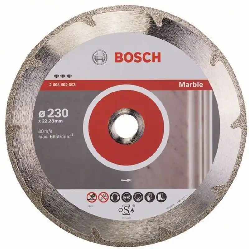Billig BOSCH Diamanttrennscheibe Best for Marble, 230 x 22,23 x 2,2 x 3 mm 2608602693