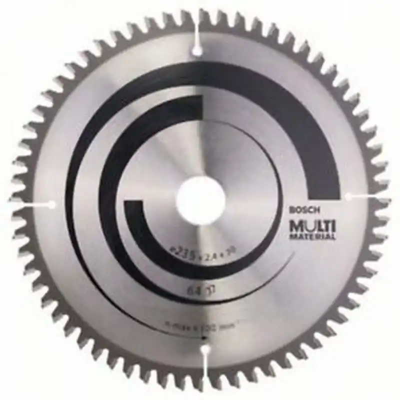 Bosch Kreissägeblatt Multi Material, 235 x 30/25 x 2,4 mm, 64 Markenware