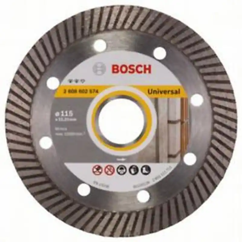 Finale Aktion Bosch Diamanttrennscheibe Expert for Universal Turbo, 115 x 22,23 x 2 x 12 mm