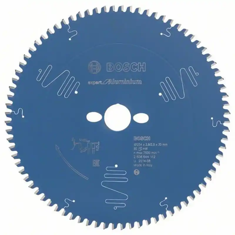 BOSCH Kreissägeblatt Expert for Aluminium, 254 x 30 x 2,8 mm, 80 2608644112 Top-Angebot
