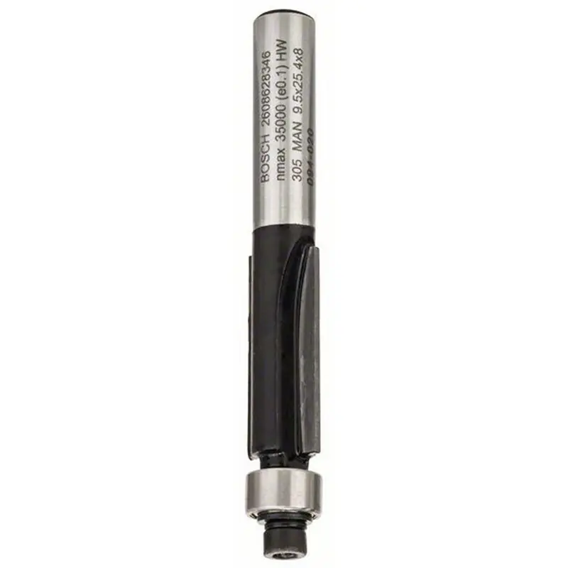 Nur Heute Bosch Bündigfräser 8 mm, D1 9,5 mm, L 25,4 mm, G 68 mm