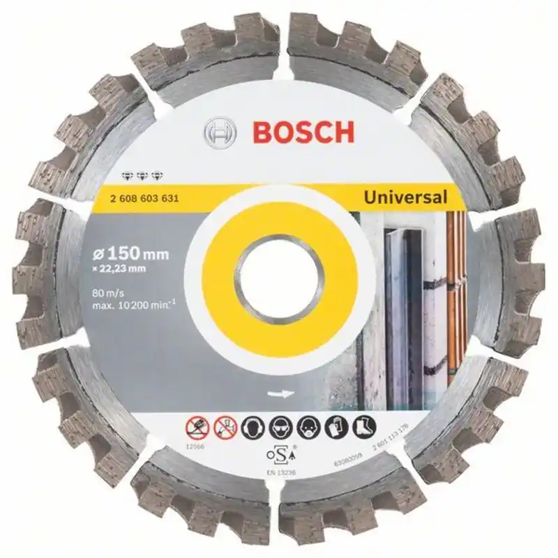 Bestseller Bosch Diamanttrennscheibe Best for Universal, 150 x 22,23 x 2,4 x 12 mm