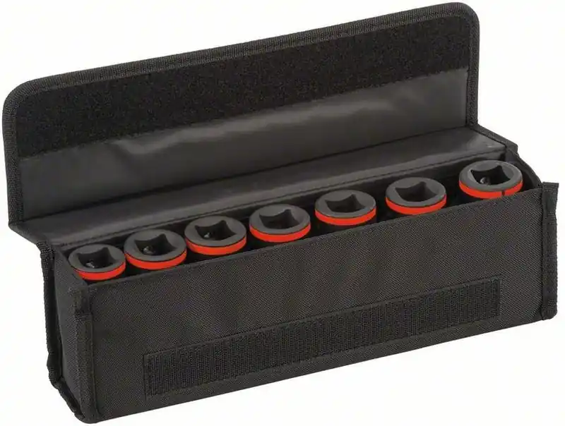 BOSCH Steckschlüsseleinsätze-Set, 7-teilig, 90 mm, 19 - 36 2608551104 Direktkauf