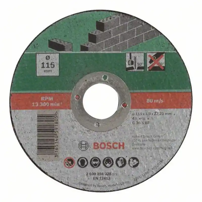 BOSCH Trennscheibe Stein 115 x 3 mm 2609256328 Preisknaller