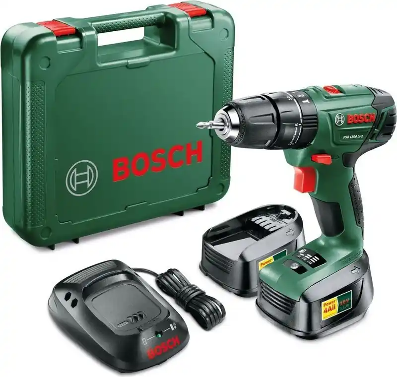 Markenware BOSCH PSB 1800 LI-2 Akku-Schlagschrauber (2x Akku) 06039A3321
