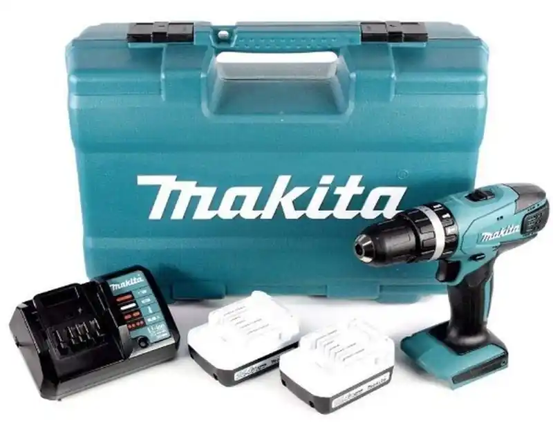 Super-Preis Makita HP347DWE Akku-Schlagbohrschrauber (14,4V 2x 1,3Ah)