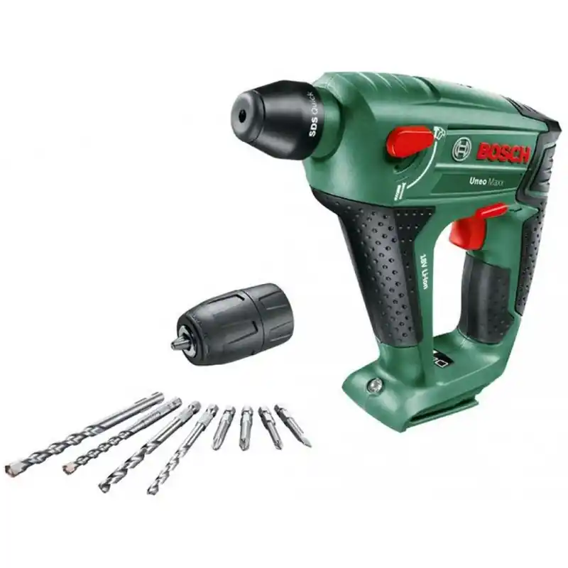 Echt BOSCH Uneo Maxx Akku-Bohrhammer (ohne Akku und Ladegerät) 060395230C