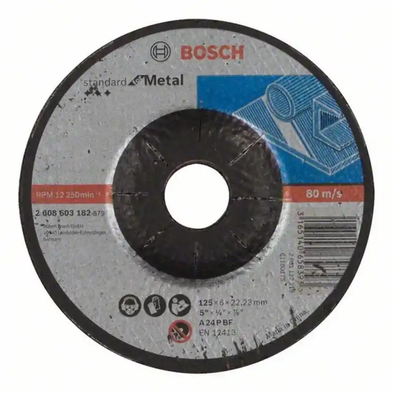 BOSCH Scheibe Abhobeln Standard Metall a 24 P BF, 125, 22,23, 6,0 2608603182 Billig