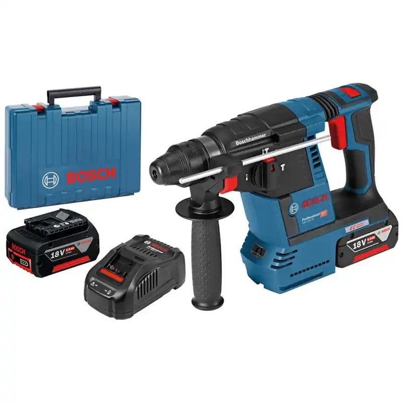 BOSCH GBH 18V-26 PROFESSIONAL Bohrhammer SDS-Plus, L-Boxx, 2x GBA 6 Ah 0611909003 Saisonangebot