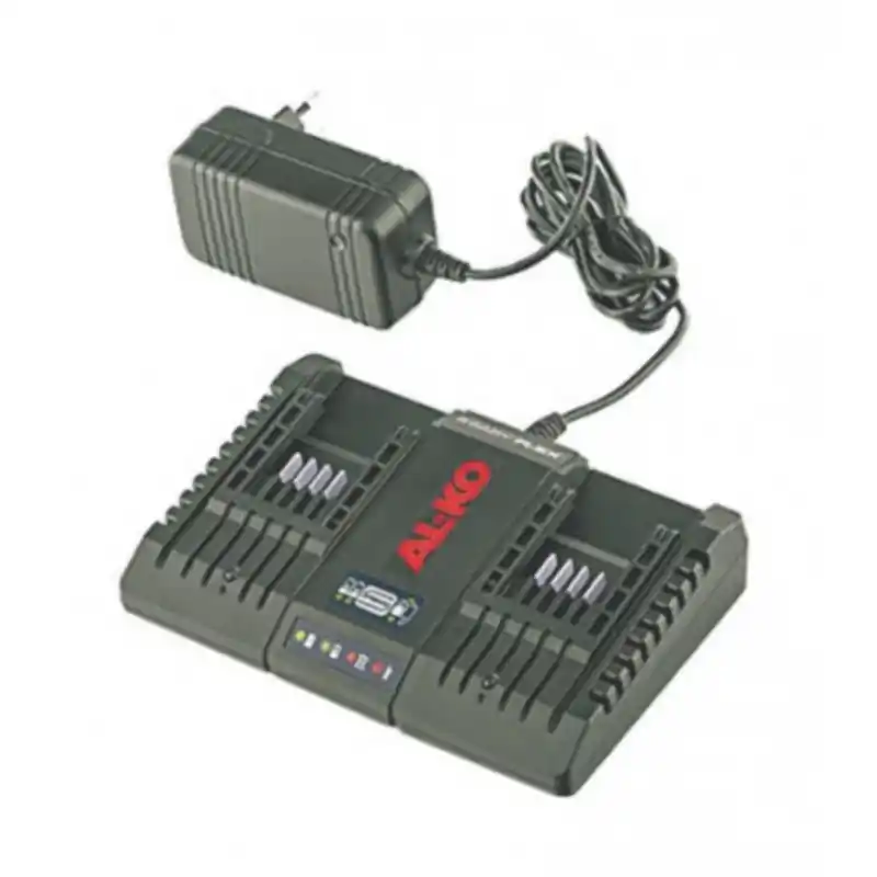 Mega-Angebot AL-KO Doppel-Ladegerät EasyFlex, 20 V/3 A, mit Ladestandsanzeige 113561
