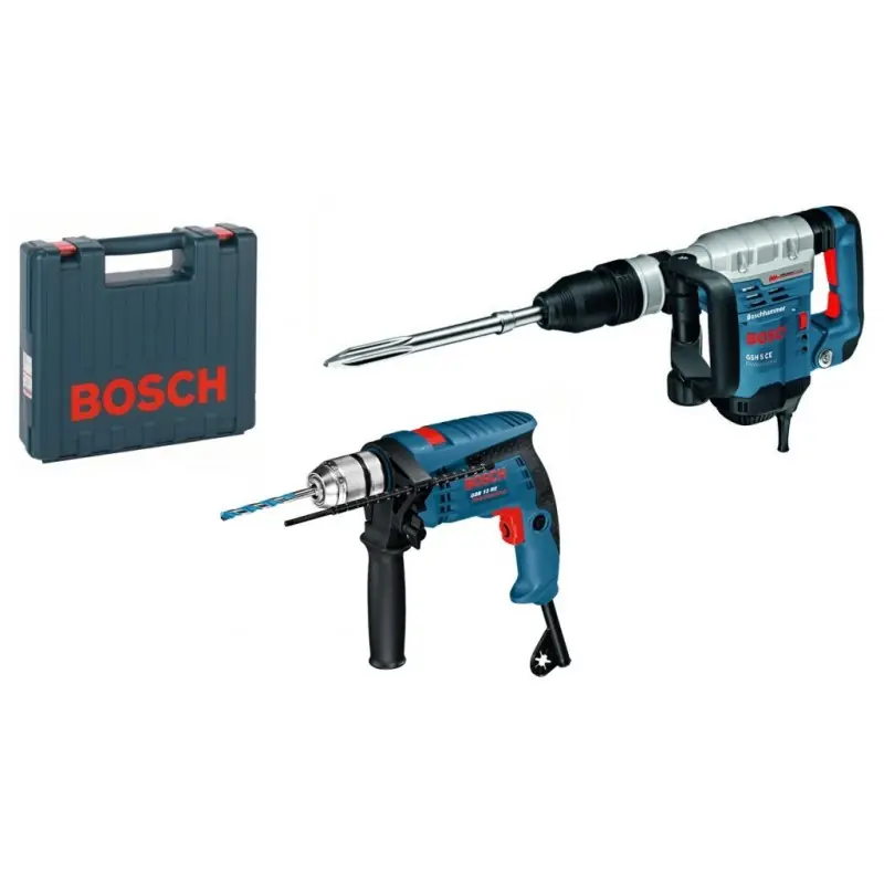 Jetzt Bestellen BOSCH GSH 5 CE Schlaghammer mit SDS-max + GSB 13 RE Schlagbohrmaschine 0615990L0H