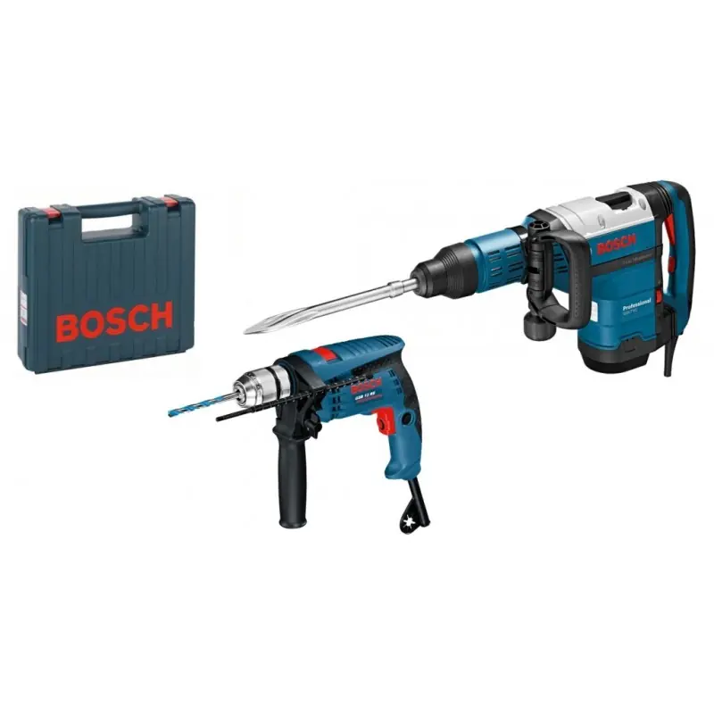 Knallerangebot BOSCH GSH 7 VC Schlaghammer mit SDS-max + GSB 13 RE Schlagbohrmaschine 0615990L0J