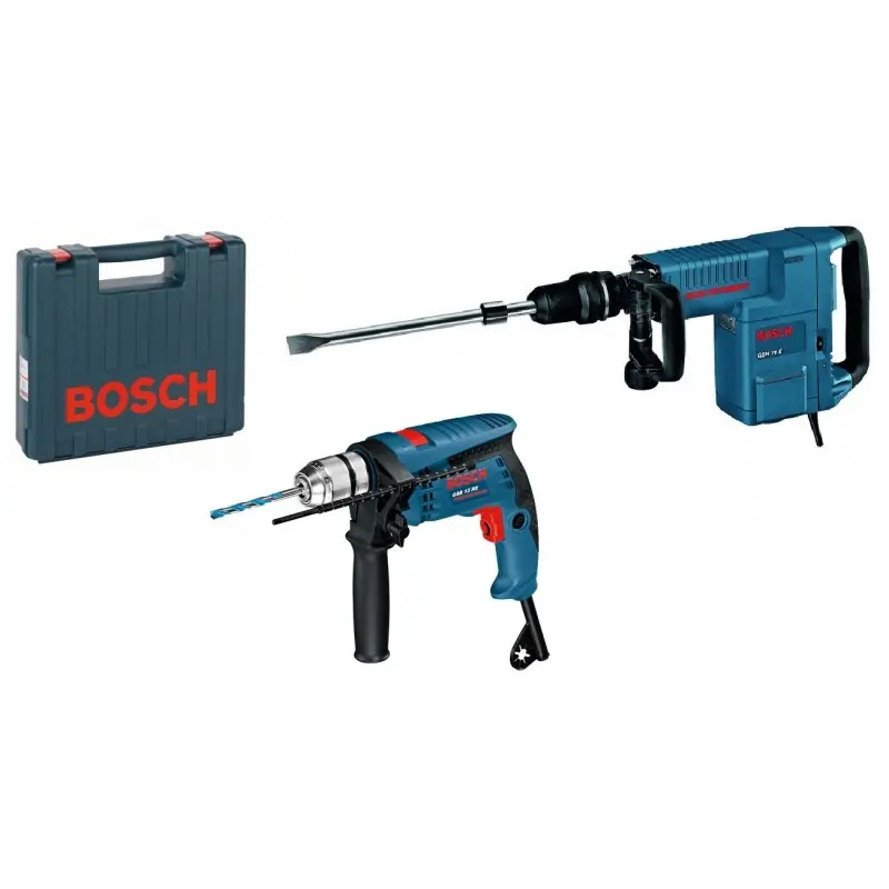 BOSCH GSH 11 E Schlaghammer mit SDS-max + GSB 13 RE Schlagbohrmaschine 0615990L0G Sichere Zahlung