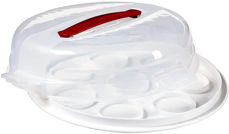CURVER Runde Kuchendose mit Tablet 00722-897 Versand Am Gleichen Tag