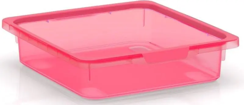 Jetzt Kaufen KIS KISKREO BOX S 7,5L Aufbewahrungsbox 39x35x9cm transparent fuchsia