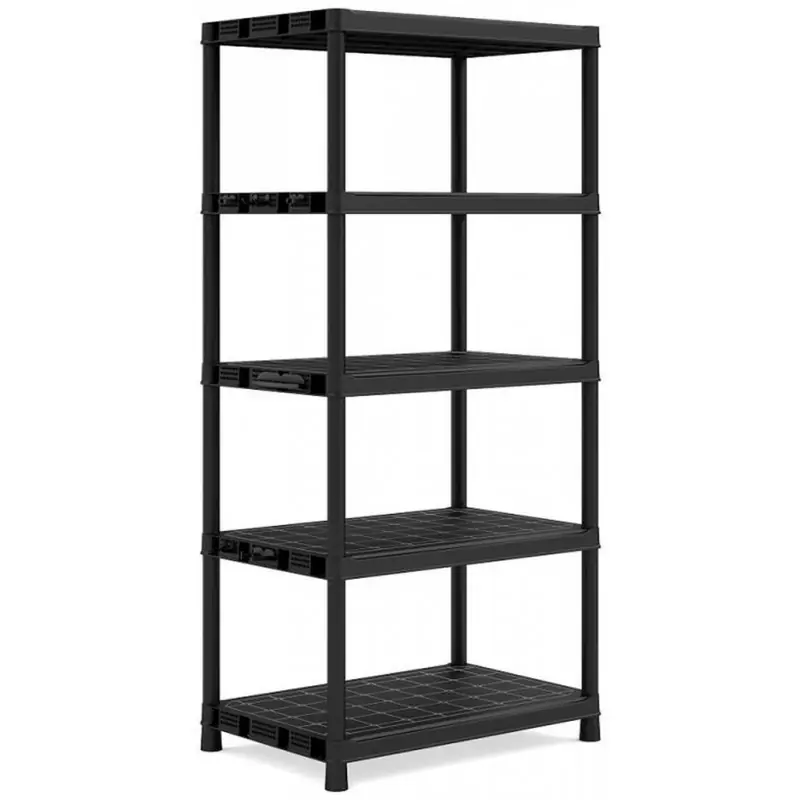 Wochenendangebot KIS PLUS XL/5 Kunststoffregal 90x60x187cm, schwarz