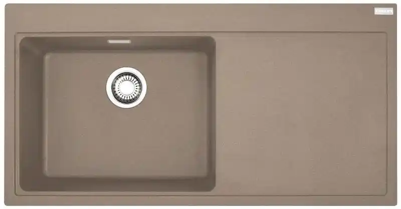 Franke Mythos MTG 611 Fragranit DuraKleenPlus Cashmere, Becken links, 114.0477.044 Mega-Angebot