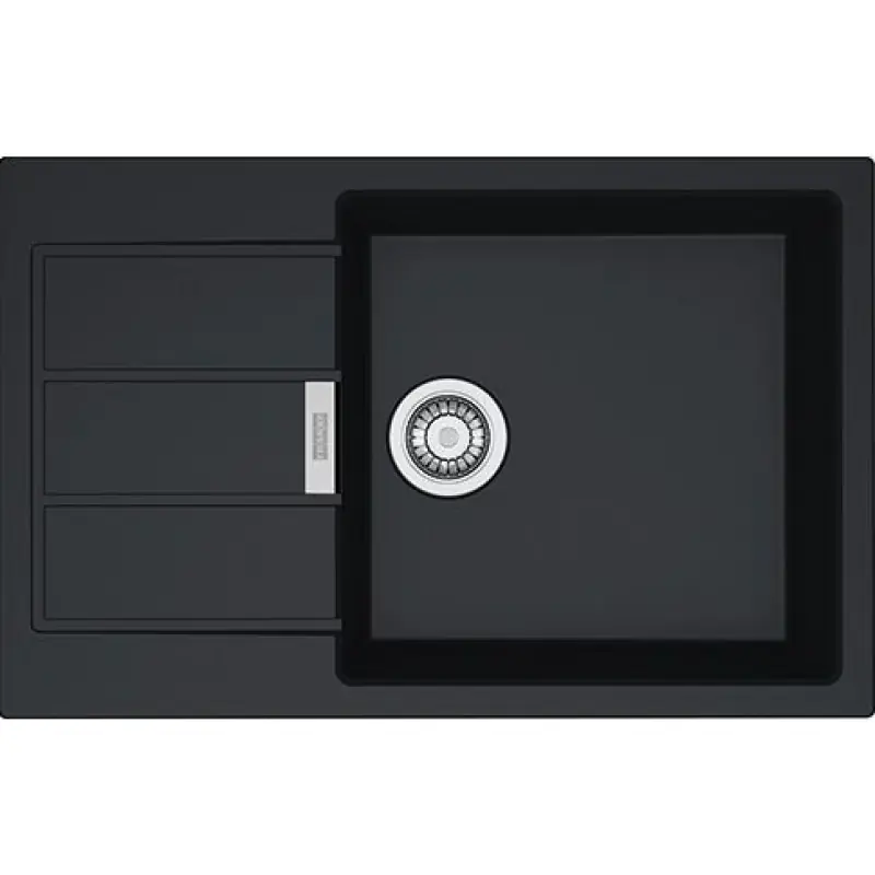 Franke Sirius SID 611-78/45 BB, 780x500 mm, Spüle tectonite, onyx 114.0504.170 Rabatt
