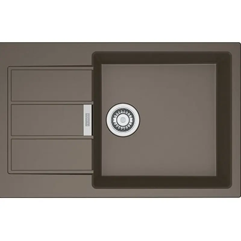 Franke Sirius SID 611-78/45 BB, 780x500 mm, Spüle tectonite, vulcan 114.0504.185 Markenprodukt