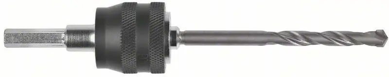 BOSCH Power-Change-Adapter, 8 mm,Sechskantaufnahmeschaft für Lochsägen, 2608584772 Echt