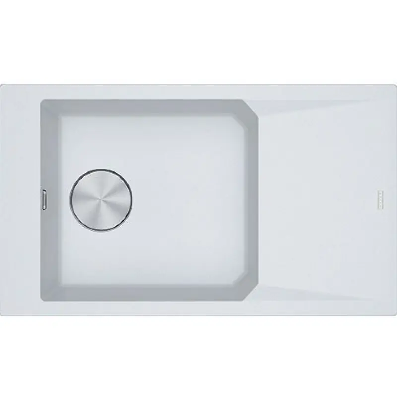 Angebot Franke FX FXG 611-86, 860x500 mm, Fragranit-Einbauspüle, Polarweiß 114.0528.654