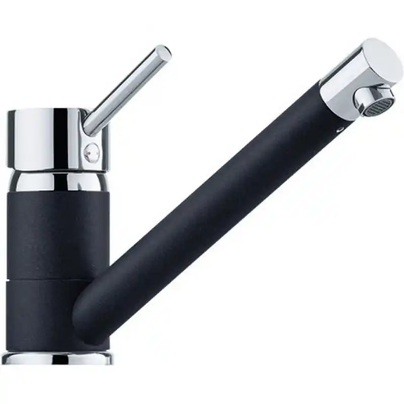 Top-Preis Franke Sinta Festauslauf, Küchenarmatur, Chrom/Onyx 115.0297.478