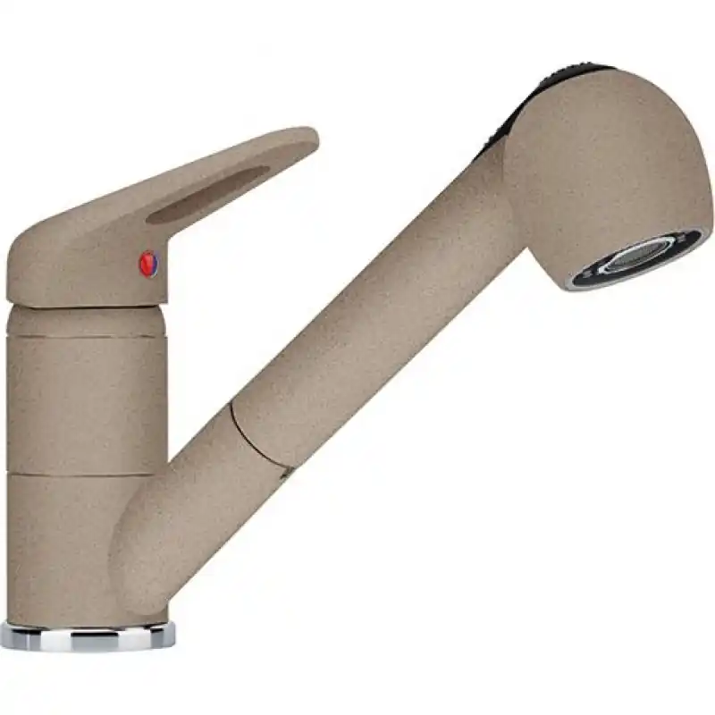 Echt Franke Novara Plus-Auszugsbrause, Küchenarmatur, Cashmere 115.0470.666