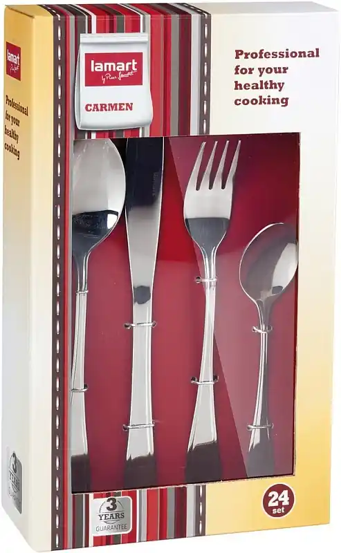 LAMART Besteckset 24 Teile Carmen LT5001 42000559 Sonderaktion