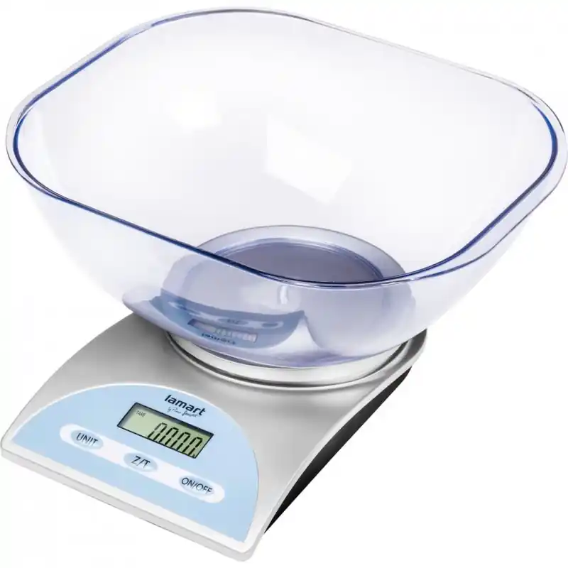 Garantierte Lieferung LAMART LT7033 Küchenwaage mit Schüssel BOWL