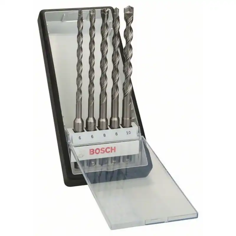 BOSCH 5-tlg. Hammerbohrer Set SDS-plus-7 Robust Line 2607019932 Solange Der Vorrat Reicht
