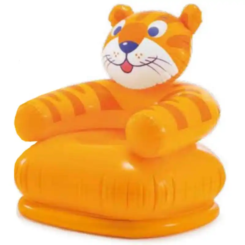 Bestpreis INTEX HAPPY ANIMAL CHAIR Kinderstuhl 66 x 64 x 66 cm, Tiger 68556