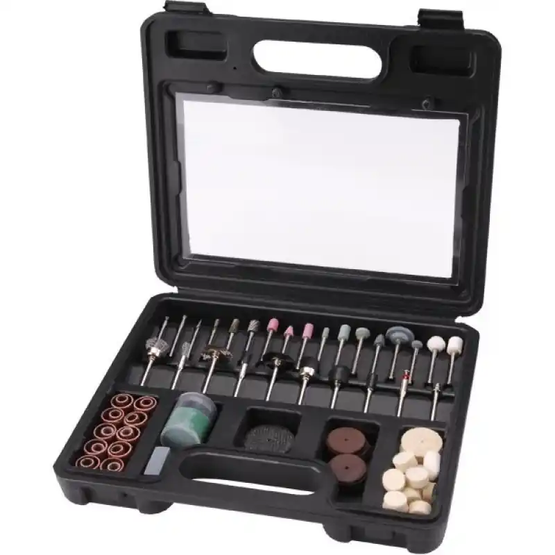 Knallerangebot Extol Craft Aufsätze für den Geradschleifer, Set 10 Stück, 73410