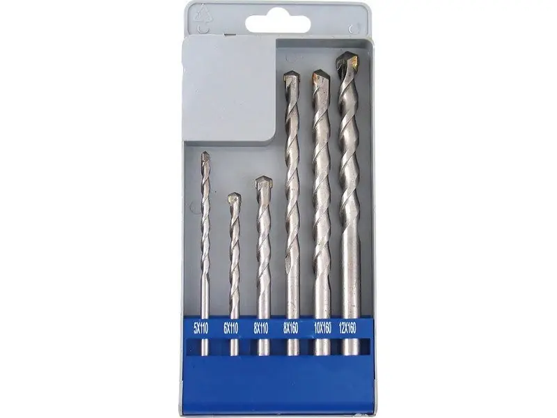 Extol Craft Hammerbohrer für Beton, Set 6 Stück, 25048 Top-Seller