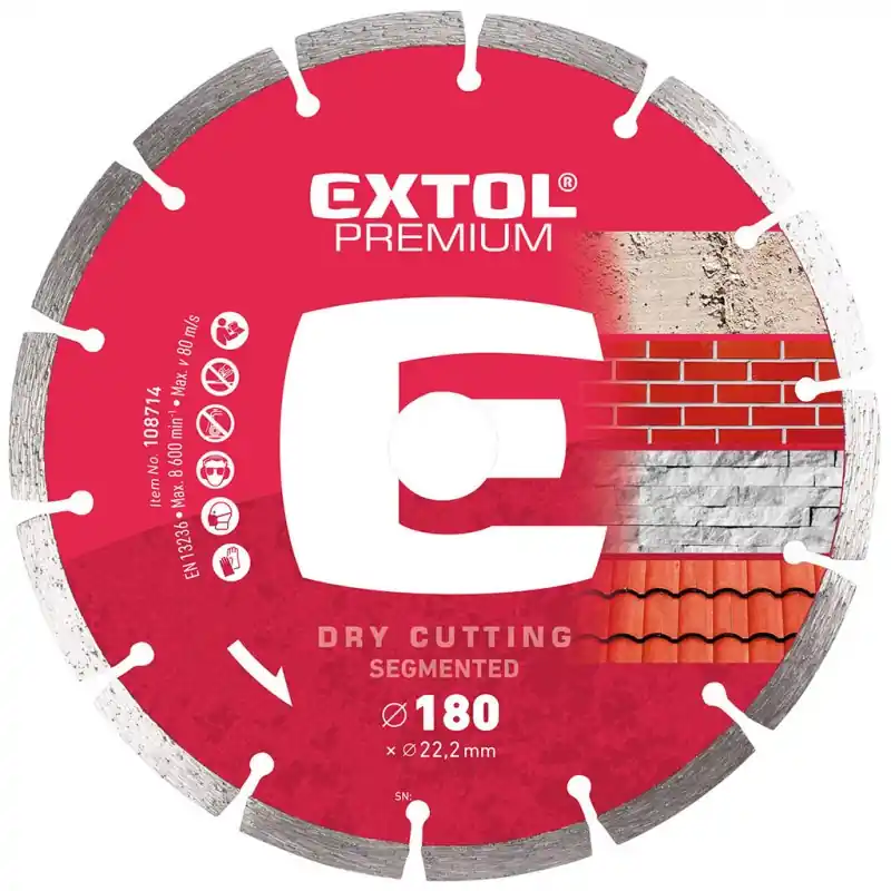 Sonderaktion Extol Premium Diamant-Segmentschneidscheibe 108711