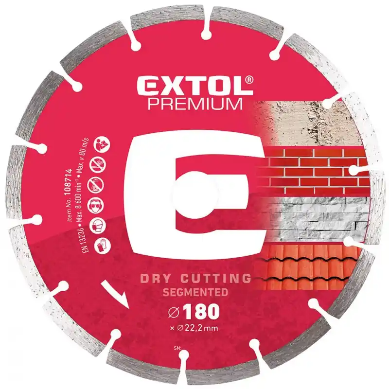 Jetzt Bestellen Extol Premium Diamant-Segmentschneidscheibe 108712