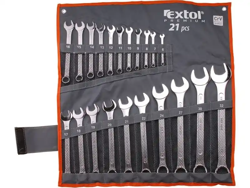 Garantierte Lieferung EXTOL PREMIUM Gabelschlüssel, 21-teiliges Set 6335