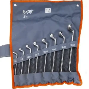 Rabatt EXTOL PREMIUM Ringschlüssel, Set 8 Stck, 6-22mm
