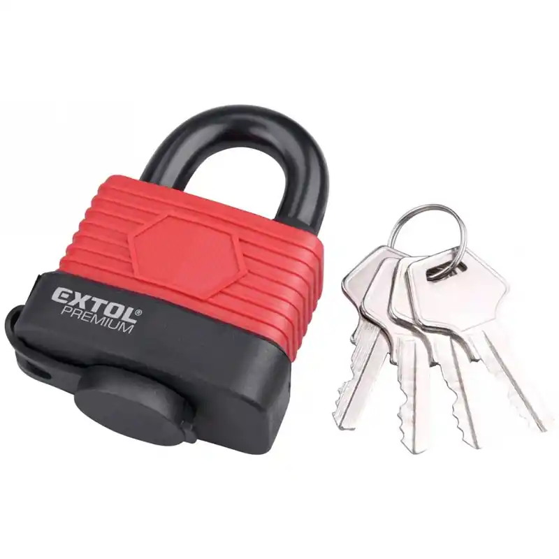 Zertifiziert EXTOL PREMIUM Vorhängeschloss, wasserbeständig, 50 mm 8857550