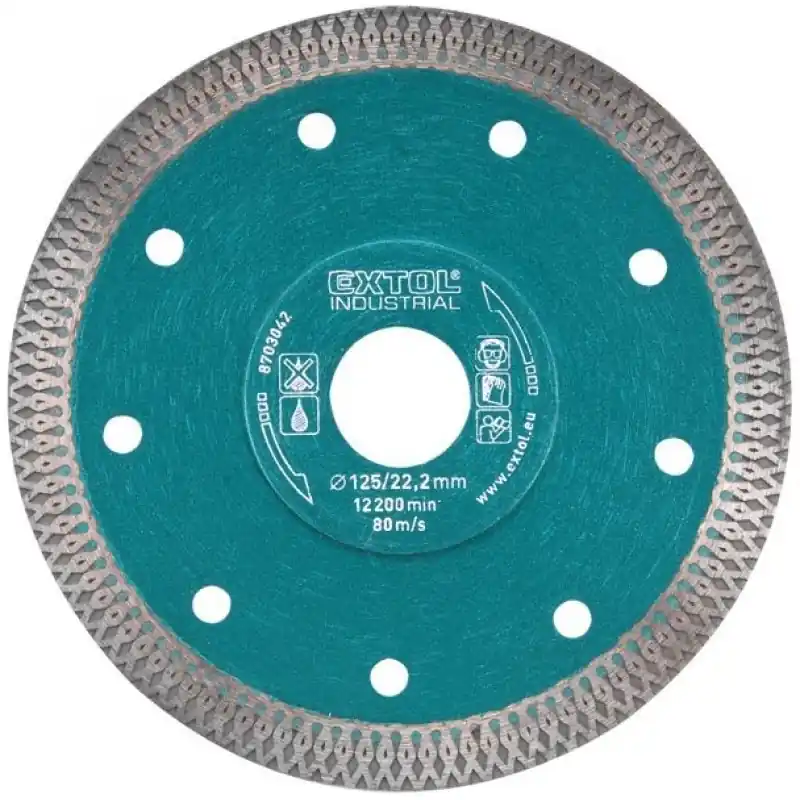 Extol Industrial Diamant-Schneidscheibe Turbo Thin Cut, 8703045 Jetzt Bestellen