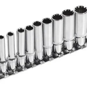Billig Extol Premium Aufsteckschlüssel, verlängerte Ausf, Multi Lock 1/4", Set 11 Stück, 8818110