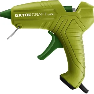 Saisonangebot Extol Craft Heißklebepistole,40 W, 200 Grad Celcius, 1 Stück, grün, 422001
