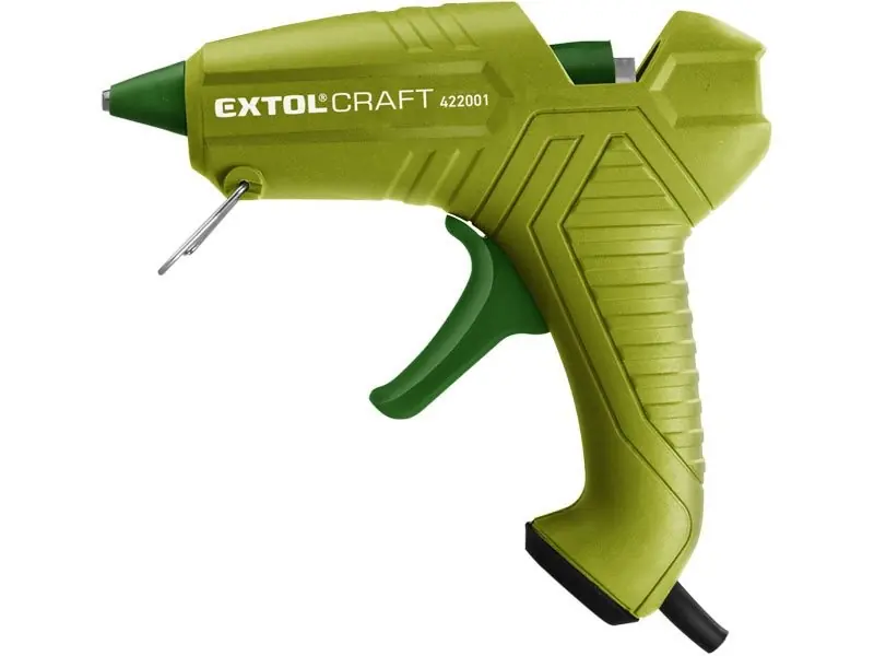 Saisonangebot Extol Craft Heißklebepistole,40 W, 200 Grad Celcius, 1 Stück, grün, 422001