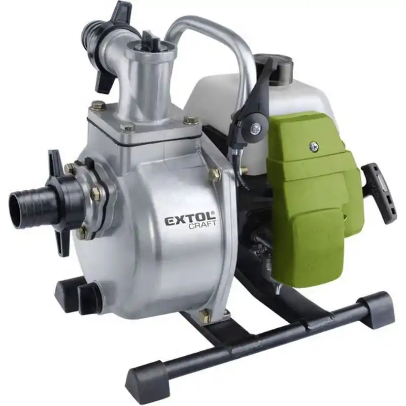 Extol Craft Wasserpumpe, 1,5 kW, Benzin, Teich-/Gartenpumpe, 1 Stück, silber/grün, 414503 Bestseller