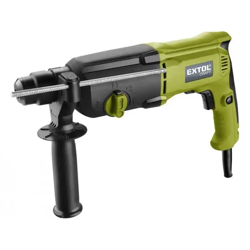 Heißes Angebot Rotační kladivo Extol Craft 800 W, SDS plus, 2,5 J, s funkcí nárazu, sekáče a vrtání, včet