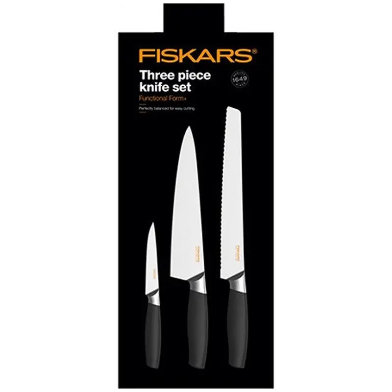 Fiskars Functional Form+ 3-tlg. Messerset 1016006 Geprüft