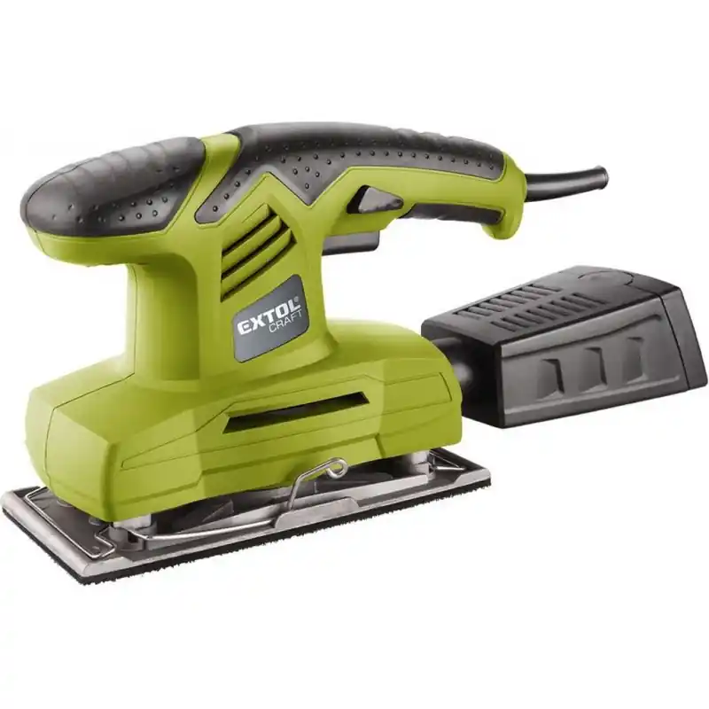 Extol Craft Schwingschleifer, 200 W, 93 x 230 mm, Auffangbehälter mit Mikrofilter, 1 Stück Begrenztes Angebot