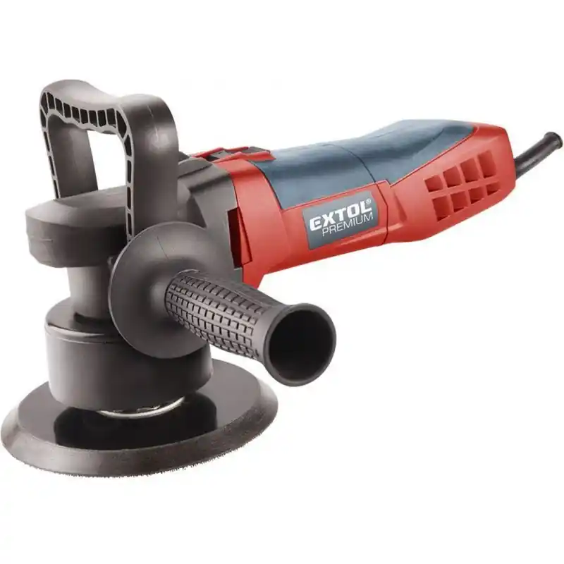 Begrenztes Angebot Extol Premium oszillierende Orbital-Poliermaschine 600 W, Trägerteller 150 mm, 6 Geschwind