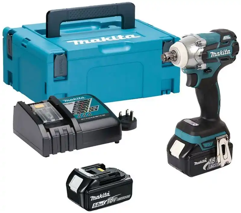 Versand Am Gleichen Tag Makita DTW285RTJ Akku-Schlagschrauber Li-ion Li-ion (2x5,0Ah/18V) Makpac