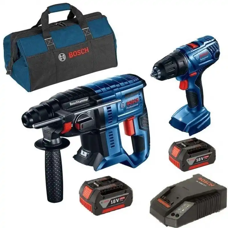 Neuheit BOSCH GSR 180-Li Aku Bohrschrauber + GBH 180-Li Aku Bohrhammer 06019F8102