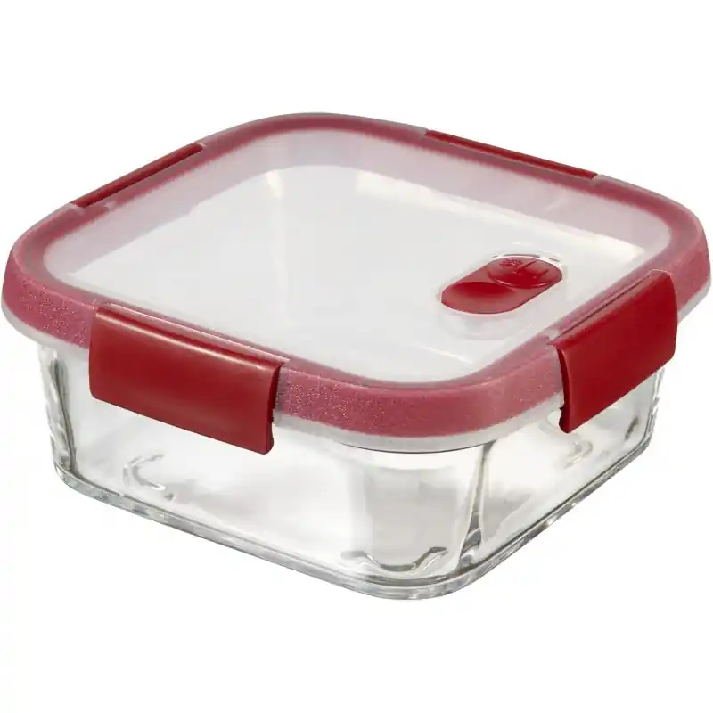 Solange Der Vorrat Reicht CURVER SMART COOK 0,7L Frischhaltedose 15 x 15 x 7 cm transparent/rot 00115-472